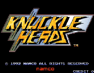 Knuckle Heads (World) screen shot title